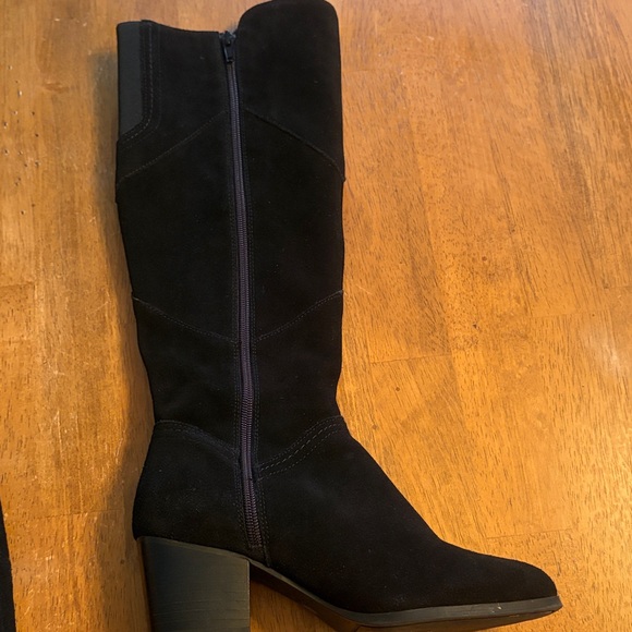 SUEDE🐝CROWN VINTAGE KNEE HIGH BOOT - Picture 7 of 13